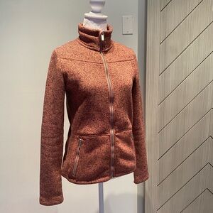 Women's McKinley Full Zip (Rubin II) in Pink and Black Sz XS